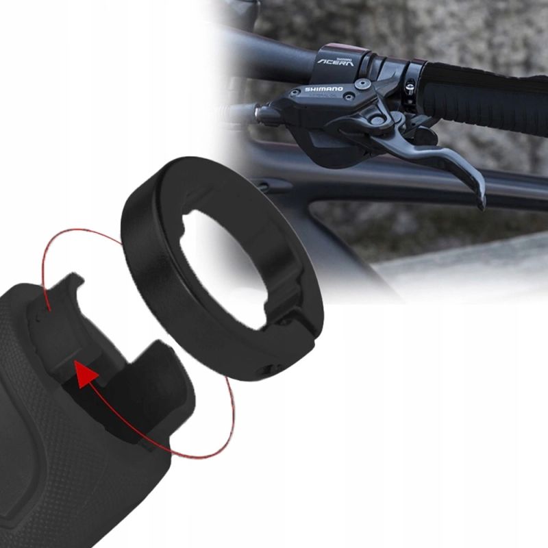 Rockbros bicycle grips - fekete