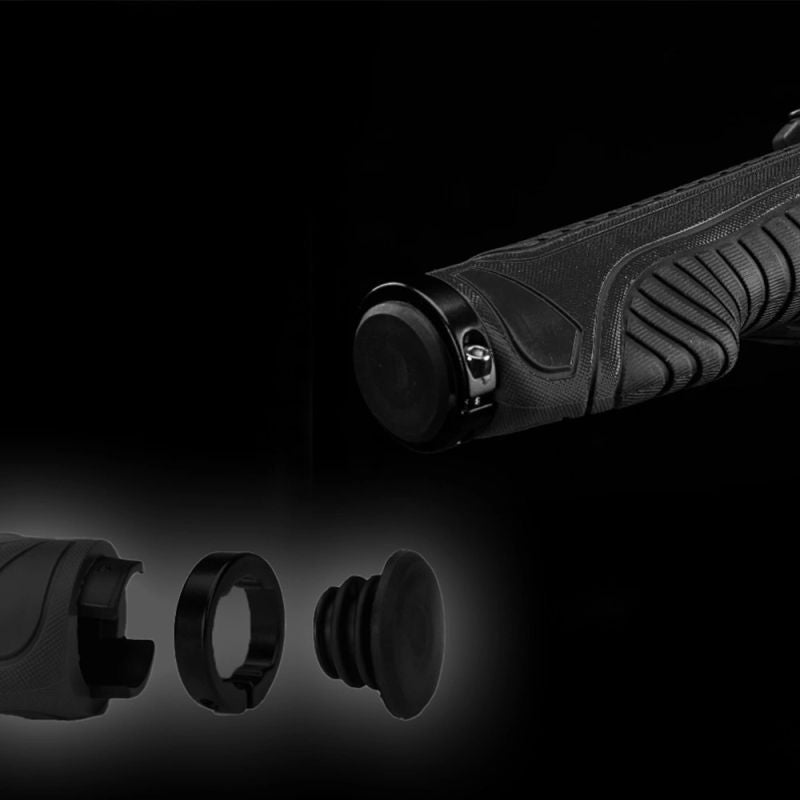 Rockbros bicycle grips - fekete