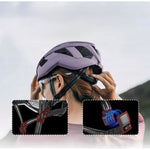 Rockbros bicycle helmet 10110039003 M (54-58) lila sisak