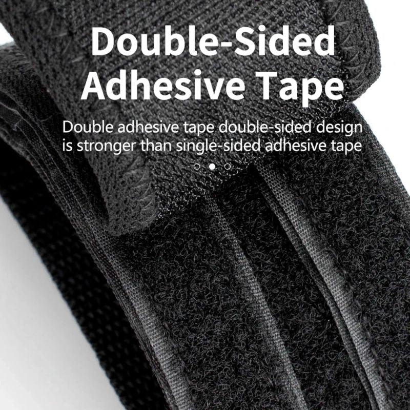 Rockbros Bicycle Pedal Straps 2 pcs - fekete