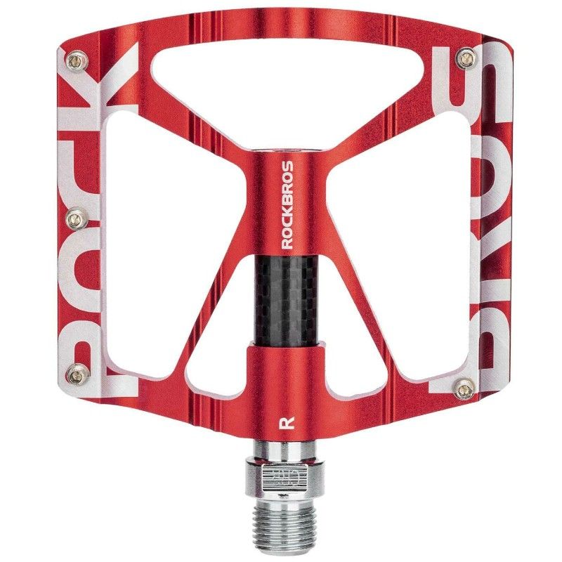 Rockbros bicycle pedals 37213071002 red