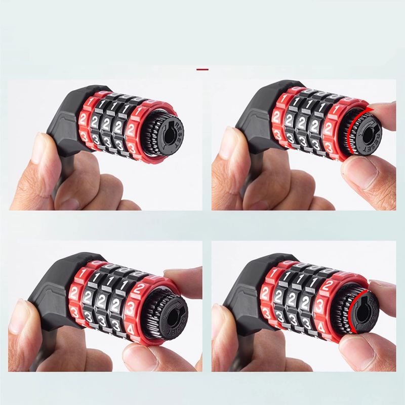 Rockbros bike lock – 5-digit code 5907769384219-211818