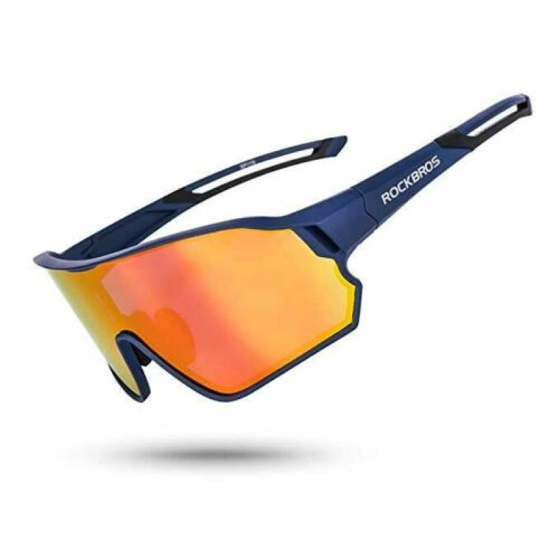 Rockbros blue polarized sports glasses kék napszemüveg