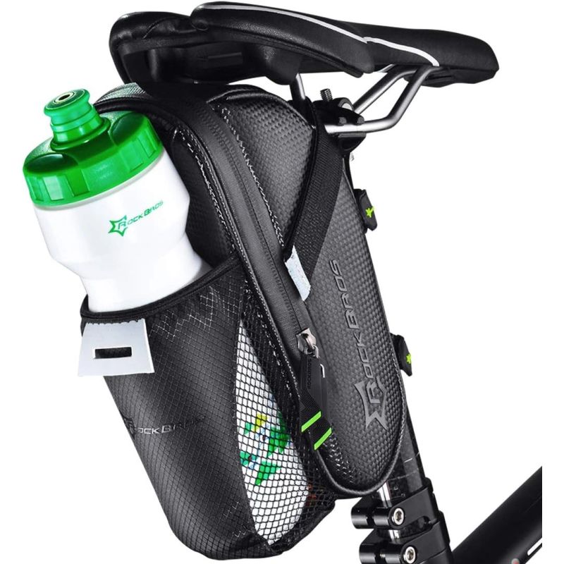 Rockbros C7-1 waterproof bicycle bag with saddle mounting 1.5l - fekete