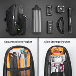 Rockbros C7-1 waterproof bicycle bag with saddle mounting 1.5l - fekete