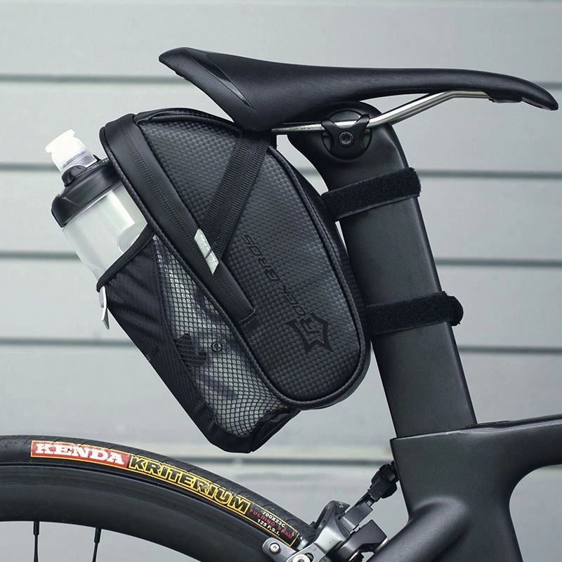 Rockbros C7-1 waterproof bicycle bag with saddle mounting 1.5l - fekete