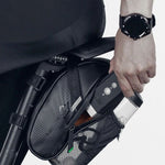 Rockbros C7-1 waterproof bicycle bag with saddle mounting 1.5l - fekete
