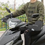 Rockbros D16-B Motorcycle-Compatible Windproof Waterproof Handlebar Gloves - fekete kesztyű