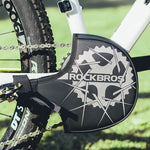 Rockbros D76 Crankset Transport Cover - Black and szürke