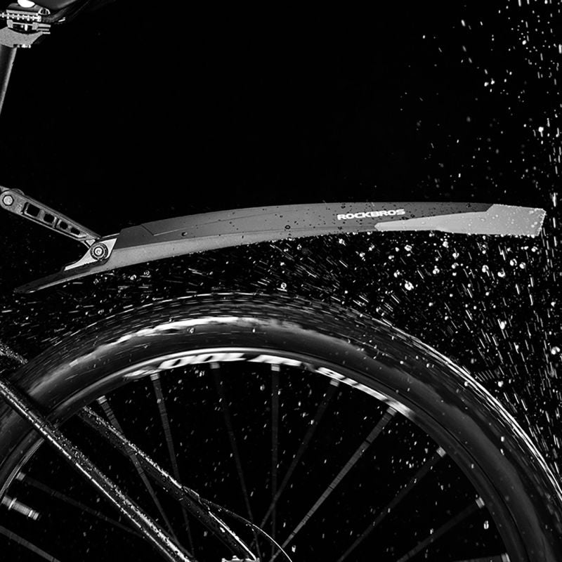 Rockbros DNB-890 Bicycle Fender Set - Black fekete készlet