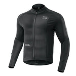 Rockbros Fall/Winter Long Sleeve Cycling Jacket M - fekete férfi