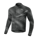 Rockbros Fall/Winter Long Sleeve Cycling Jacket M - fekete férfi