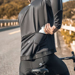 Rockbros Fall/Winter Long Sleeve Cycling Jacket M - fekete férfi