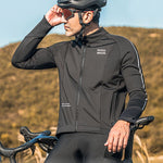 Rockbros Fall/Winter Long Sleeve Cycling Jacket S - fekete