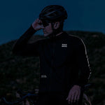 Rockbros Fall/Winter Long Sleeve Cycling Jacket XL - fekete