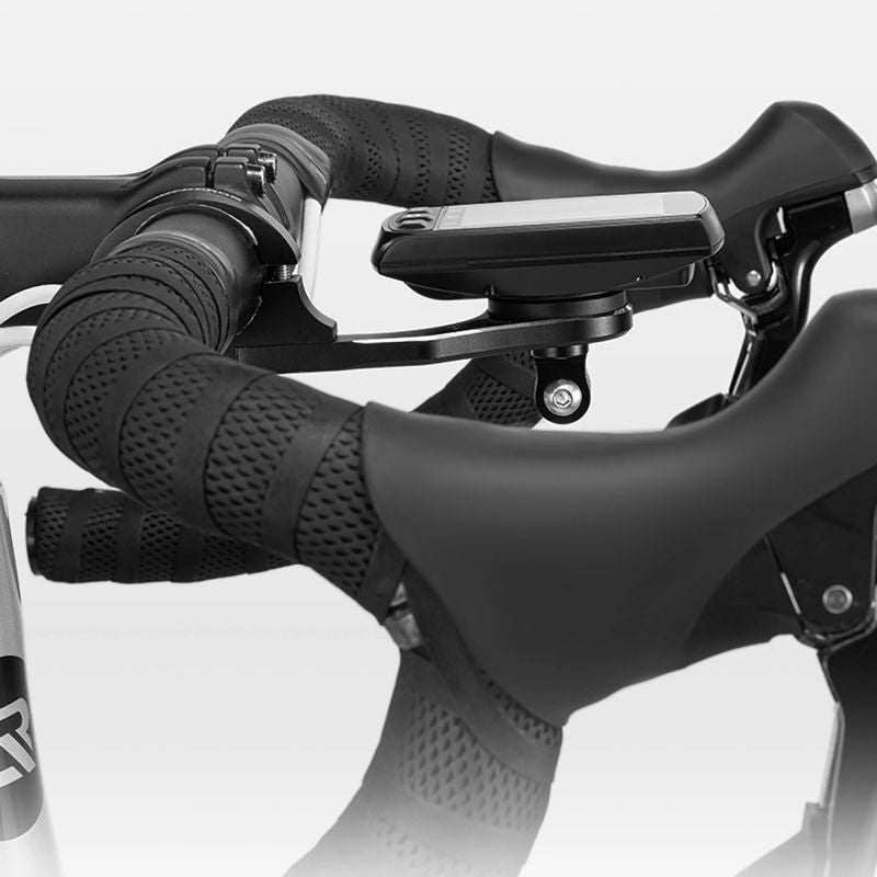 Rockbros FK-301 2-in-1 Handlebar Bike Mount for Computer/Navigator and Camera/Lighting - fekete