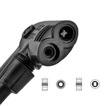 Rockbros Floor Pump with Pressure Gauge - Black and Orange narancssárga pumpa