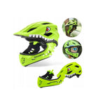 Rockbros Green Kids’ Bicycle Helmet M 53–58 cm zöld sisak SITT-32004