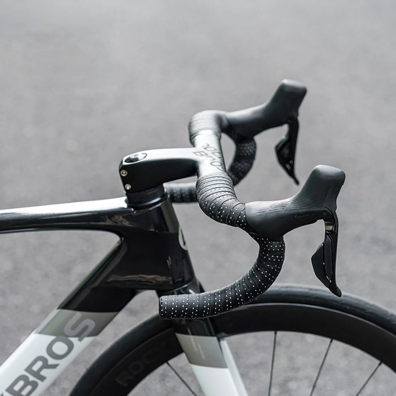 Rockbros Handlebar Tape Perforated Silicone - fekete