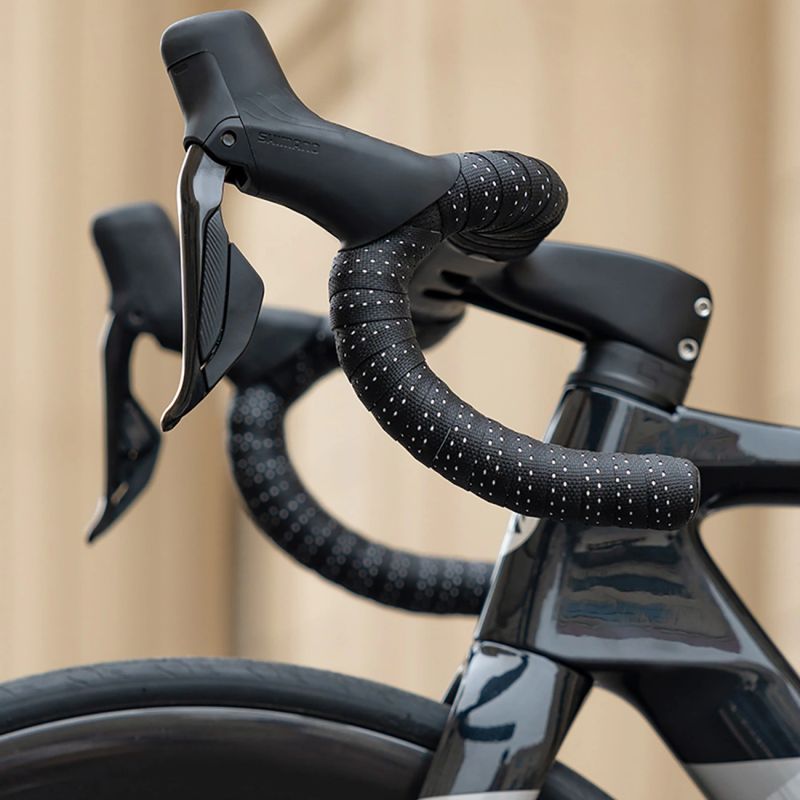 Rockbros Handlebar Tape Perforated Silicone - fekete