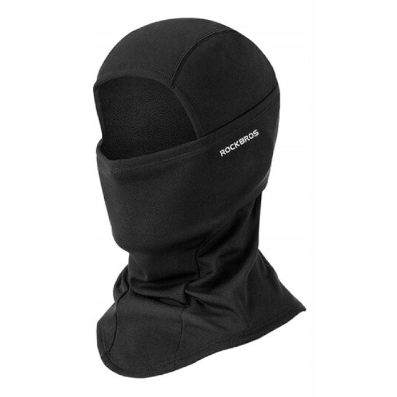Rockbros insulated balaclava, fekete balaclava