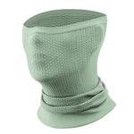 Rockbros LFA23 TVI Women's Knitted Bicycle Neck Warmer - Green zielony női nyakmelegítő 11250008001-211696