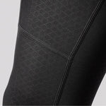 Rockbros Long Fleece Bib Tights with Pad Size S - fekete nadrág