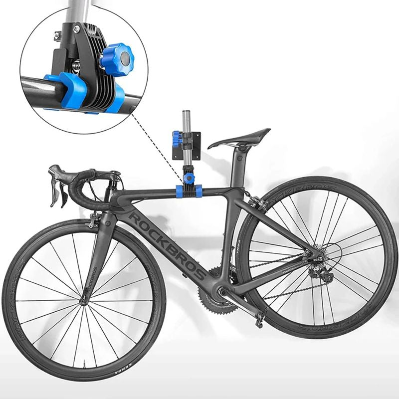 Rockbros MP-01 tabletop service stand for bicycles with knobs - fekete
