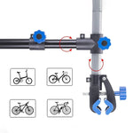 Rockbros MP-01 tabletop service stand for bicycles with knobs - fekete