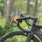 Rockbros Polarized Cycling Glasses - Blue and Pink rózsaszín napszemüveg
