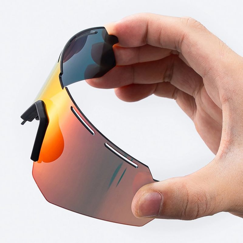 Rockbros Polarized Cycling Glasses with UV Protection and Corrective Insert - Gray szürke napszemüveg