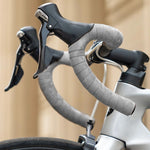 Rockbros PU Handlebar Tape "Velour" Pattern - szürke