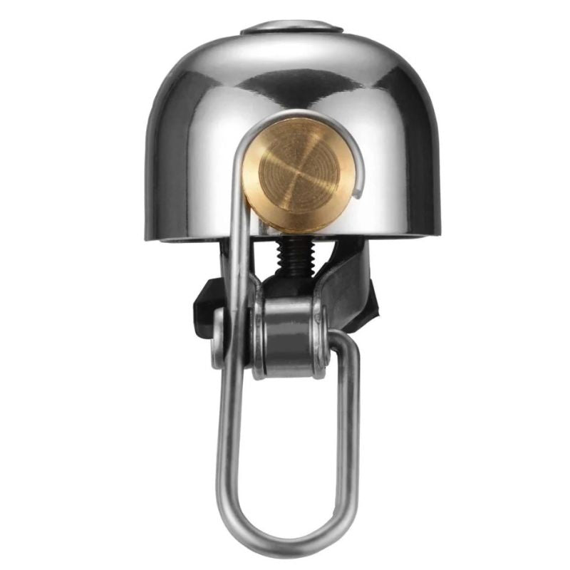 Rockbros retro bicycle bell silver and gold gloss