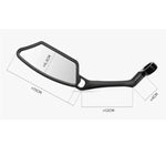 Rockbros right bicycle mirror 26210007002 fekete
