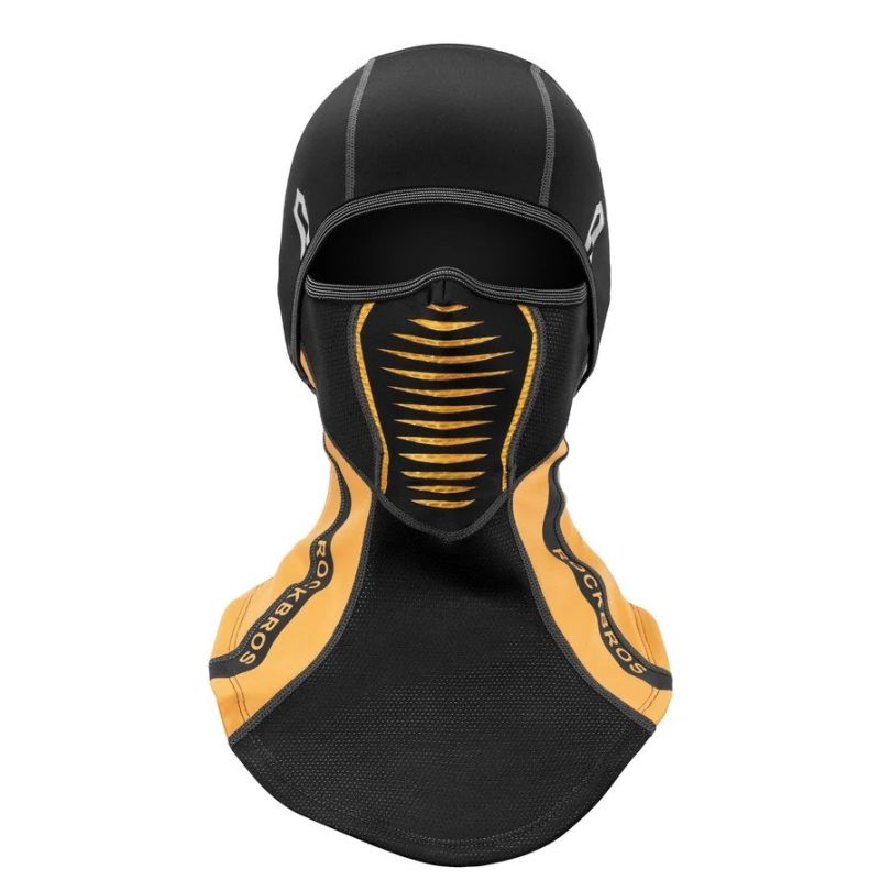 Rockbros Sports Balaclava, Black- narancssárga ruházat SILF7913-2