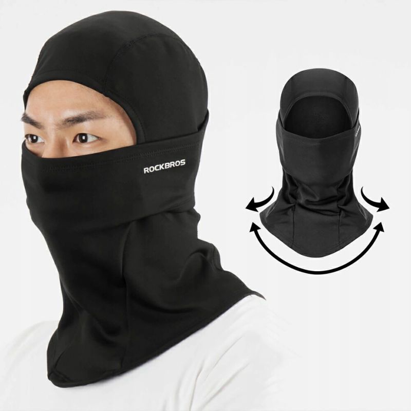 Rockbros sports balaclava insulated - fekete