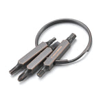 Rockbros VK-ARCO3 ROAD TO SKY Multitool 6-in-1 Keychain - Brown barna 304004-211646
