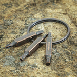Rockbros VK-ARCO3 ROAD TO SKY Multitool 6-in-1 Keychain - Brown barna 304004-211646