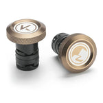 Rockbros VK-KB10 ROAD TO SKY Aluminum Handlebar Plugs - barna 304004-211648