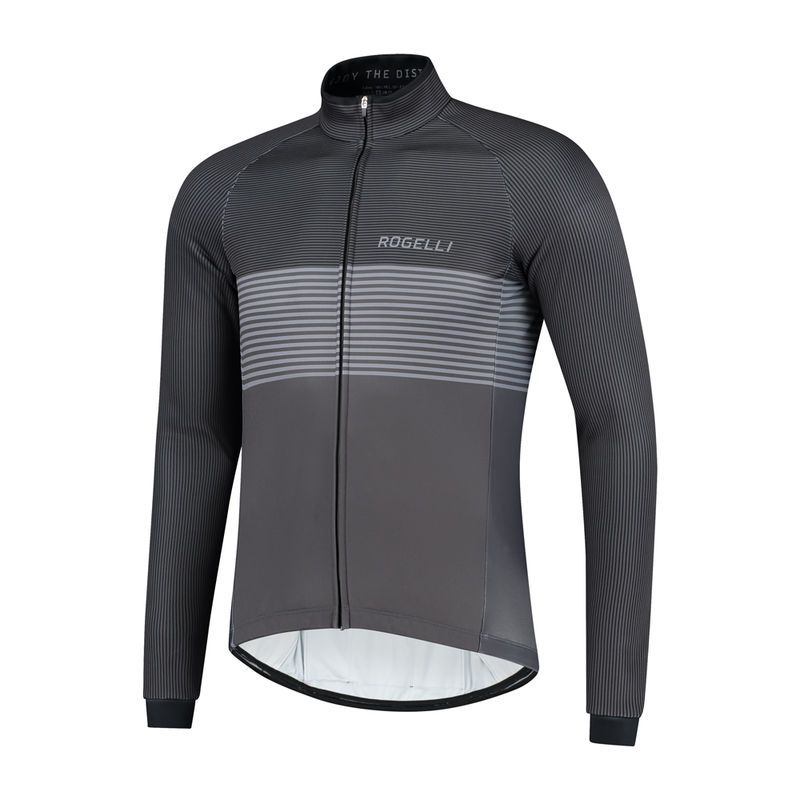 Rogelli BOOST winter black and gray szürke dzseki