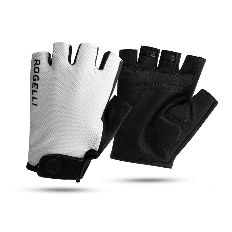 Rogelli CORE children's gloves white fehér Kerékpáros kesztyű