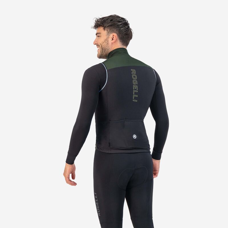 Rogelli ESSENTIAL vest green zöld mellény