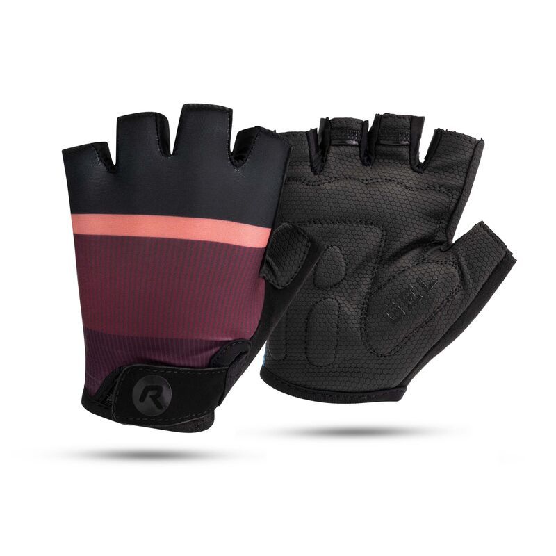 Rogelli IMPRESS II women's gloves bordó Kerékpáros kesztyű
