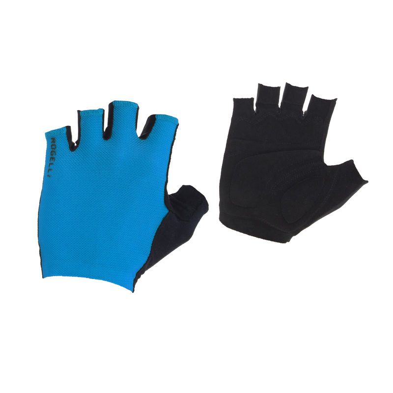Rogelli PURE gloves blue kék Kerékpáros kesztyű