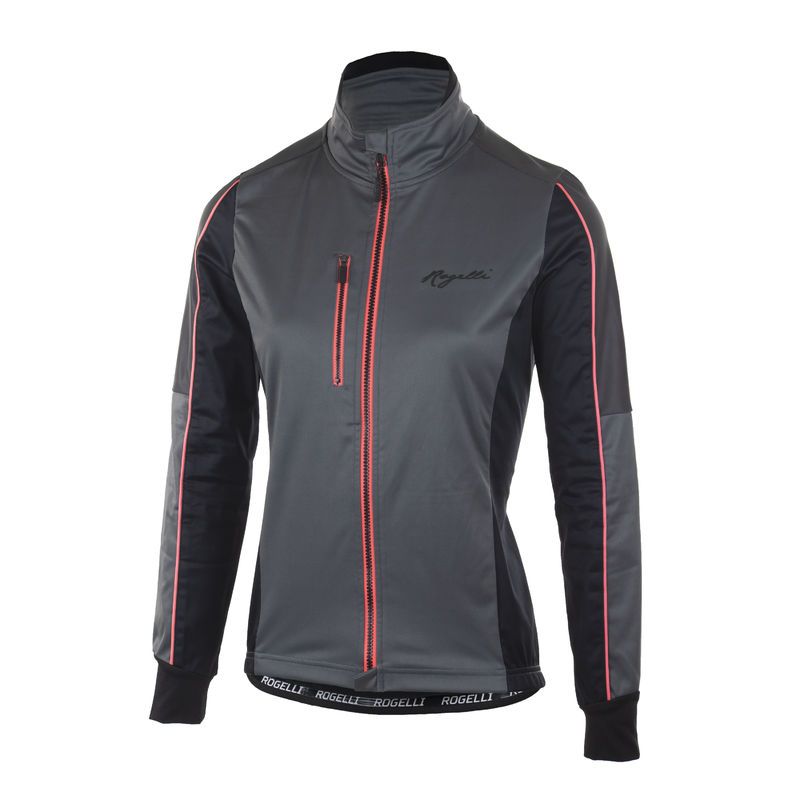Rogelli SHINE women's gray szürke női dzseki
