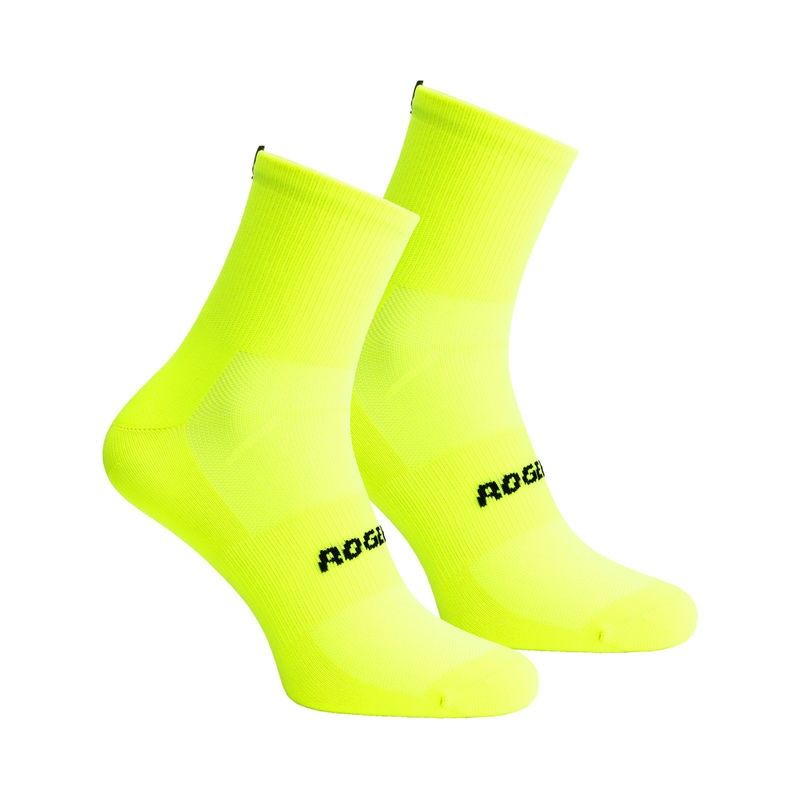 Rogelli socks ESSENTIAL 2-PACK fluor kerékpáros ruha
