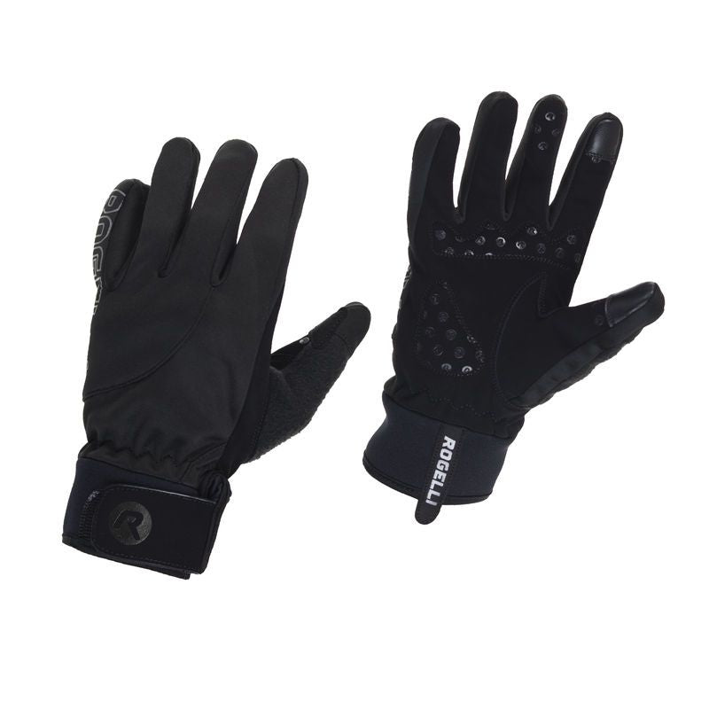 Rogelli STORM winter gloves black Kerékpáros kesztyű