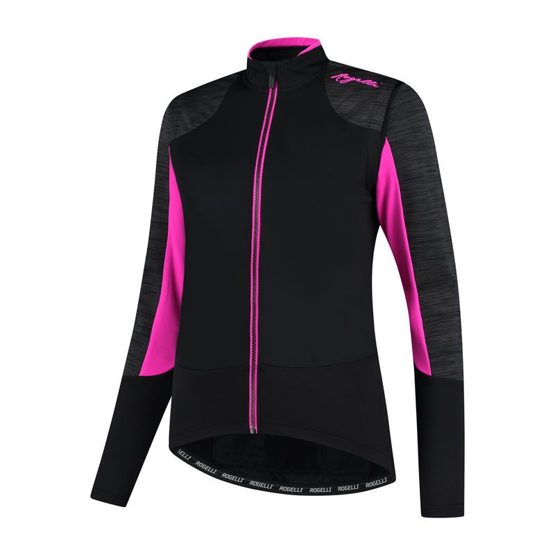 Rogelli women's winter GLORY black- rózsaszín női dzseki