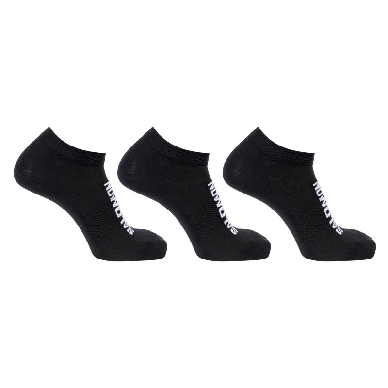 Salomon Everyday Lite Low 3-Pack Black/Black/Black 42 / 44 LC2912000