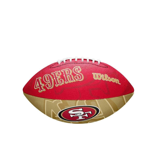 San Francisco 49ers Big Logo Wilson amerikai focilabda, junior méret - Sportmania.hu